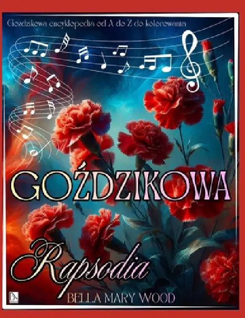 Goździkowa Rapsodia Goździkowa encyklopedia od A do Z do kolorowania: kwiaty encyklopedia by Bella Mary Wood