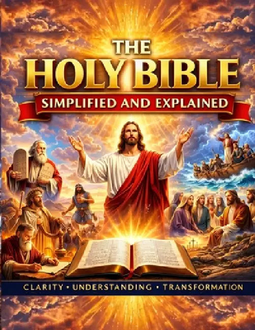 The Holy Bible Simplified and Explained: A Complete Guide to Understanding Every Book of Scripture from Genesis to Revelation by Hallmark Theological Institute