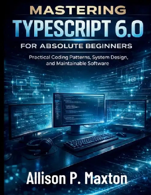 Mastering TypeScript 6.0 for Absolute Beginners: Practical Coding Patterns, System Design, and Maintainable Software by Allison P. Maxton