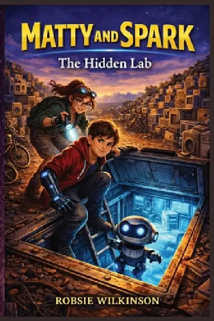 Matty And Spark: The Secret Lab by Robsie Wilkinson