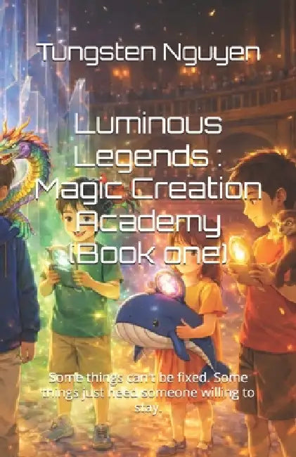 Luminous Legends: Magic Creation Academy (Book one): Some things can't be fixed. Some things just need someone willing to stay. by Limn Claude, Tungsten Nguyen