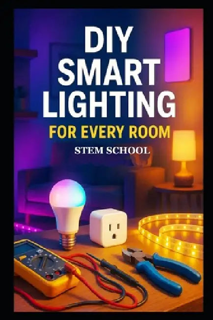 DIY Smart Lighting for Every Room: Easy Home Automation Projects for Beginners with Energy-Efficient Lighting Design by Stem School