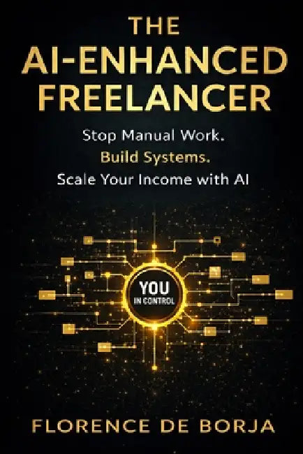 The AI-Enhanced Freelancer: Stop Manual Work. Build Systems. Scale Your Income With AI. by Florence de Borja