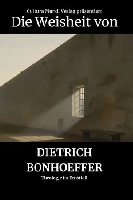 Die Weisheit von Dietrich Bonhoeffer: Theologie im Ernstfall by Cultura Mundi Verlag