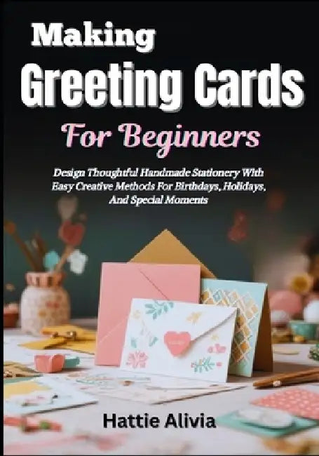 Making Greeting Cards For Beginners: Design Thoughtful Handmade Stationery With Easy Creative Methods For Birthdays, Holidays, And Special Moments by Hattie Alivia