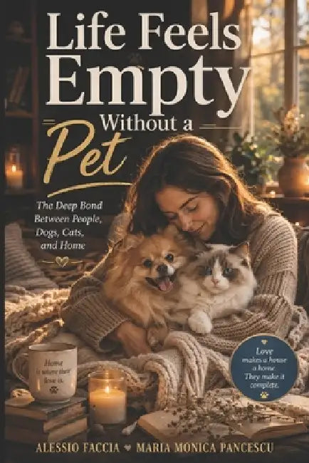 Life Feels Empty Without a Pet: The Deep Bond Between People, Dogs, Cats, and Home by Maria Monica Pancescu, Alessio Faccia