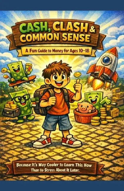Cash, Clash & Common Sense: A Fun, Honest Guide to Money (for Ages 10-18) by Jennifer Bernhard, J. Bird