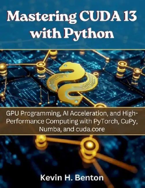 Mastering CUDA 13 with Python: GPU Programming, AI Acceleration, and High-Performance Computing with PyTorch, CuPy, Numba, and cuda.core by Kevin H. Benton