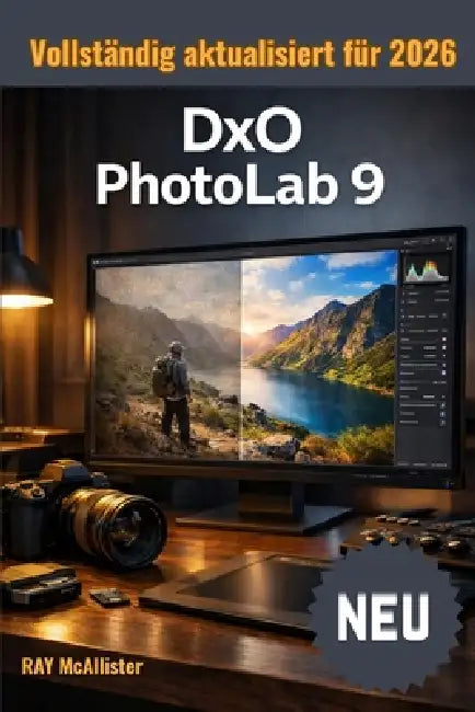DxO Photolab 9 Benutzerhandbuch 2026: Eine vollständige Schritt-für-Schritt-Anleitung zur Perfektionierung von RAW-Bildern, zur Rauschunterdrückung un by Ray McAllister, Ray McAllister