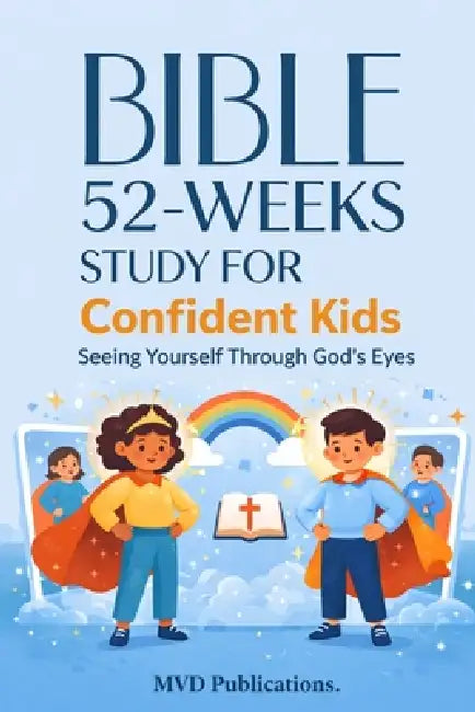 52-Week Bible Study for Confident Kids: Seeing Yourself Through God's Eyes by MVD Publications