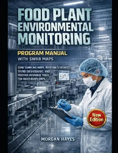Food Plant Environmental Monitoring Program Manual with Swab Maps: Zone Sampling Maps, Rotation Schedules, Trend Dashboards, and Positive Response Tre by Morgan Hayes