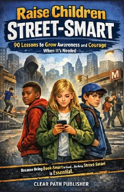 Raise Children Street-Smart: 90 Lessons to Grow Awareness and Courage when it's needed. by Clear Path Publisher