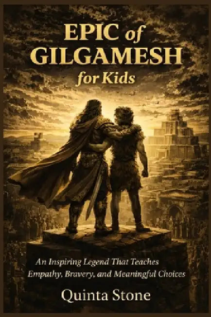 Epic of Gilgamesh for Kids: An Inspiring Legend That Teaches Empathy, Bravery, and Meaningful Choices by Quinta Stone
