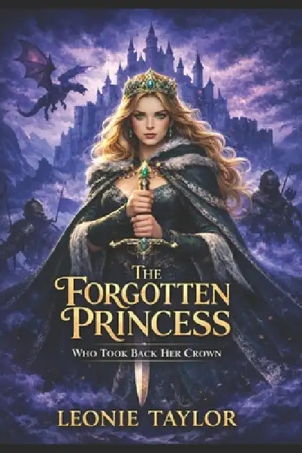 The forgotten princess who took back her crown: A Reborn Royal Romance of Power, Strategy, and Control by Leonie Taylor