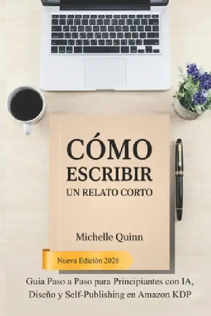 Cómo Escribir un Relato Corto: Guía Paso a Paso para Principiantes con IA, Diseño y Self-Publishing en Amazon KDP by Michelle Quinn