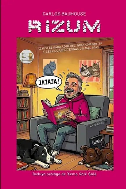 Rizum: Chistes para compartir y leer cuando tengas un mal día by Carlos Bauhouse