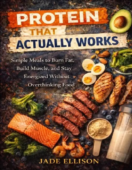 Protein that actually works: Simple meals to burn fat, build muscle, and stay energized without overthinking food by Jade Ellison