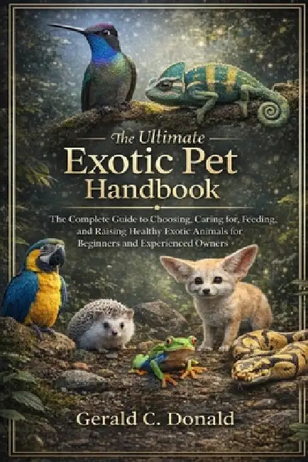 The Ultimate Exotic Pet Handbook: The Complete Guide to Choosing, Caring for, Feeding, and Raising Healthy Exotic Animals for Beginners and Experience by Gerald C. Donald