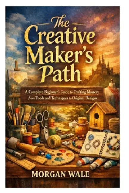 The Creative Maker's Path: A Complete Beginner's Guide to Crafting Mastery from Tools and Techniques to Original Designs by Morgan Wale