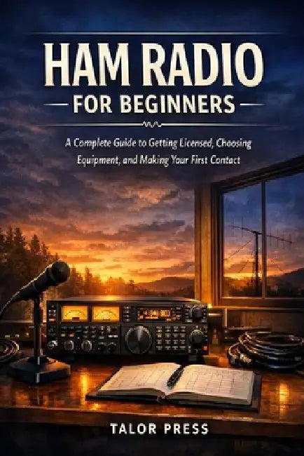 Ham Radio for Beginners: A Complete Guide to Getting Licensed, Choosing Equipment, and Making Your First Contact by Talor Press