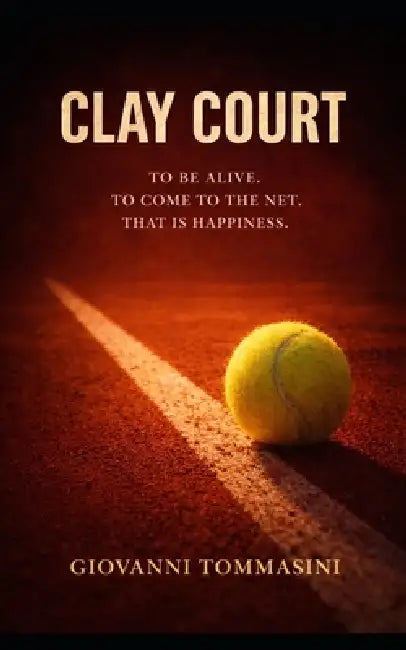 Clay Court: To be alive. To charge the net. That is happiness. by Giovanni Tommasini, Giovanni Tommasini, Giovanni Tommasini