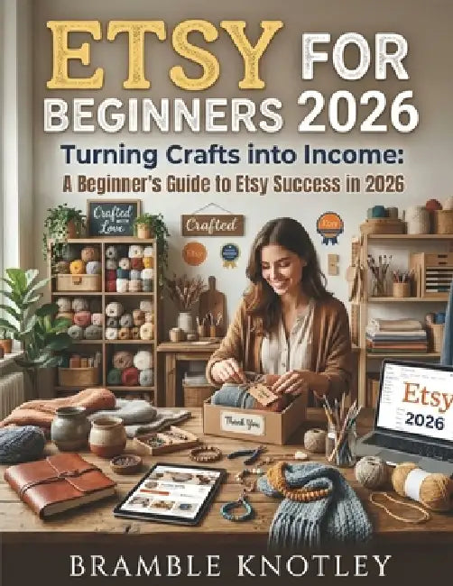 Etsy for Beginners 2026: Turning Crafts into Income: A Beginner's Guide to Etsy Success in 2026 by Bramble Knotley