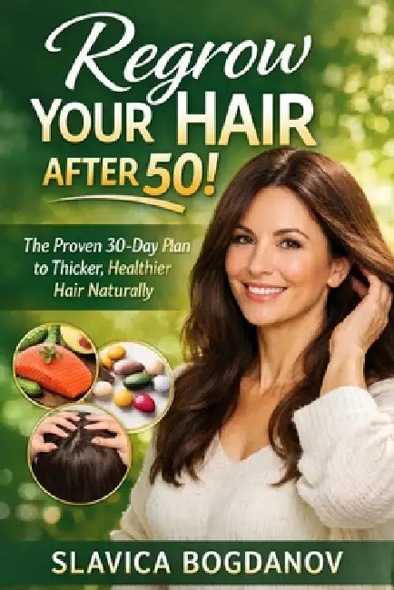 Regrow your hair after 50: The Proven 30- Day Plan to thicker, Healthier Hair Naturally by Slavica Bogdanov
