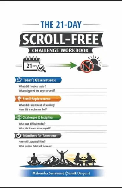 Scroll Free - Escaping the Reels Trap: How to Break the Cycle of Endless Scrolling and Reclaim Your Life Easily without much efforts by Sainik Darpan, Mahendra Sonawane