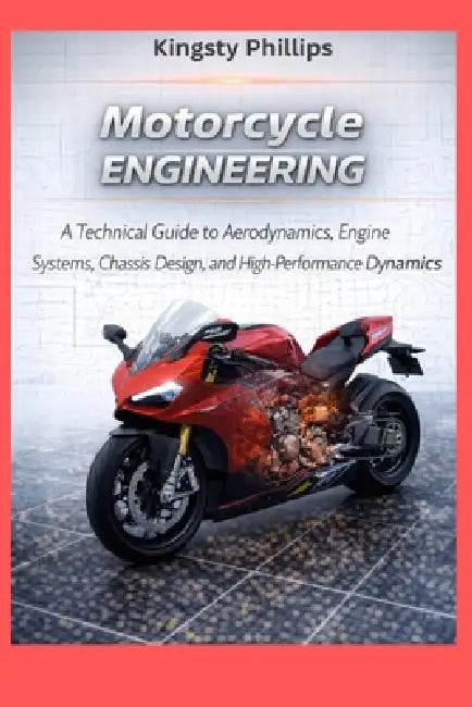 Motorcycle Engineering: A Technical Guide to Aerodynamics, Engine Systems, Chassis Design, and High-Performance Riding Dynamics by Kingsty Phillips