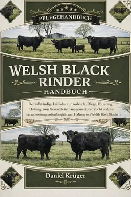Welsh Black Rinder Handbuch: Der vollständige Leitfaden zur Aufzucht, Pflege, Fütterung, Haltung, zum Gesundheitsmanagement, zur Zucht und zur verantw by Daniel Krüger