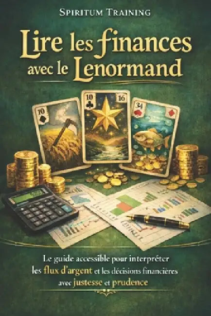 Lire les finances avec le Lenormand: Le guide accessible pour interpréter les flux d'argent et les décisions financières avec justesse et prudence by Spiritum Training