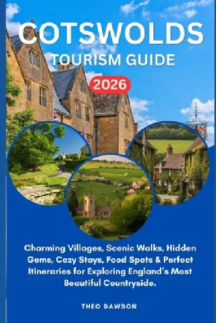 Cotswolds Tourism Guide 2026: Charming Villages, Scenic Walks, Hidden Gems, Cozy Stays, Food Spots & Perfect Itineraries for Exploring England's Most by Theo Dawson
