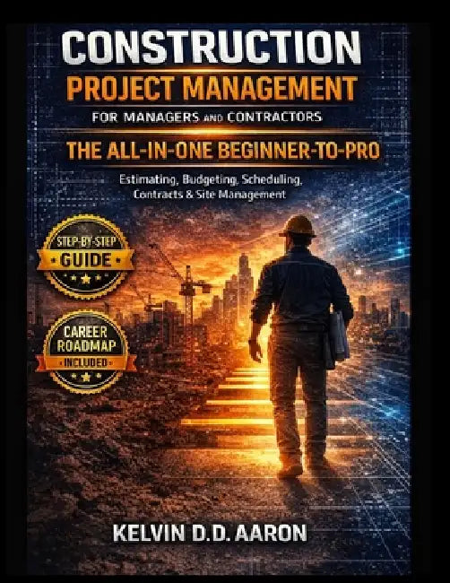 Construction Project Management for Managers and Contractors: THE ALL-IN-ONE BEGINNER-TO-PRO GUIDE: Estimating, Budgeting, scheduling, contracts & sit by Kelvin D. D. Aaron