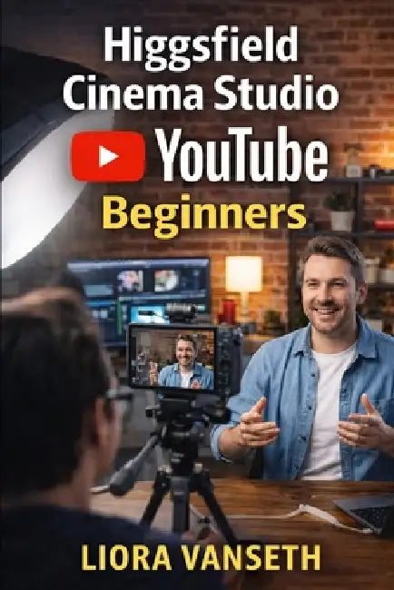 Higgsfield Cinema Studio for Youtube Beginners: Step-By-Step Guide To Creating Cinematic Videos, Growing Your Channel, And Producing Content Without E by Liora Vanseth