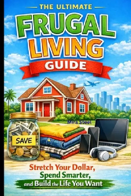 The Ultimate Frugal Living Guide: Stretch Your Dollar, Spend Smarter, and Build the Life You Want by Mira Steel