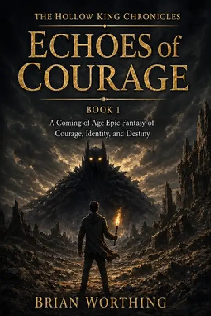 The Hollow King Chronicles: Echoes of Courage: A Coming of Age Epic Fantasy of Courage, Identity, and Destiny by Brian Worthing
