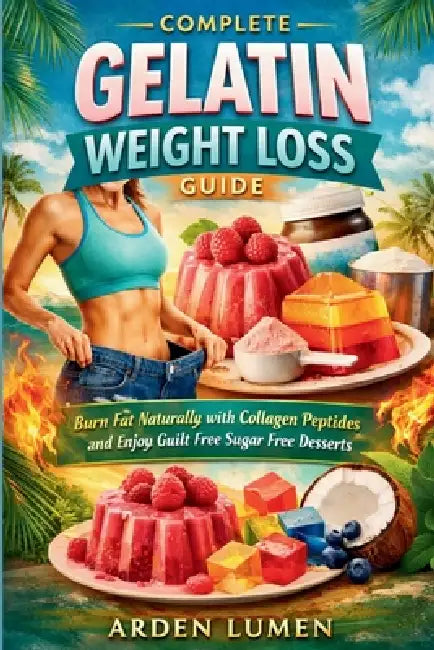 Complete Gelatin Weight Loss Guide: Burn Fat Naturally with Collagen Peptides and Enjoy Guilt Free Sugar Free Desserts by Arden Lumen