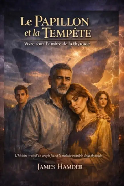Le papillon et la tempête: Vivre sous l'ombre de la thyroide by James Hamder