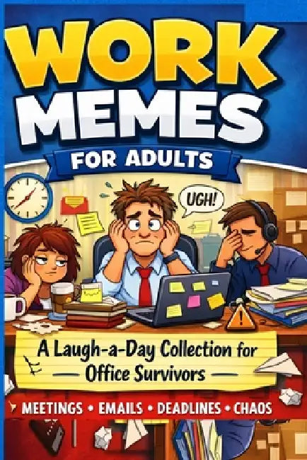 Work Memes for Adults: A Laugh-a-Day Collection for Office Survivors: Hilarious, Relatable Workplace Humor About Meetings, Emails, Deadlines, and Dail by Missy Molly