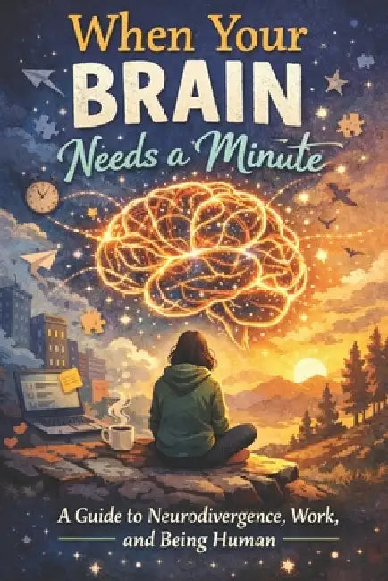 When Your Brain Needs A Minute: A Guide to Neurodivergence, Work, and Being Human by Rachelle Pavao Goldenberg Lcsw