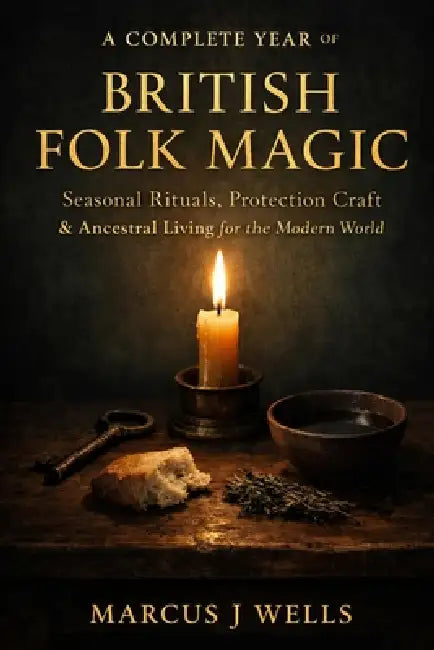A Complete Year of British Folk Magic: Seasonal Rituals, Protection Craft & Ancestral Living for the Modern World by Marcus J. Wells