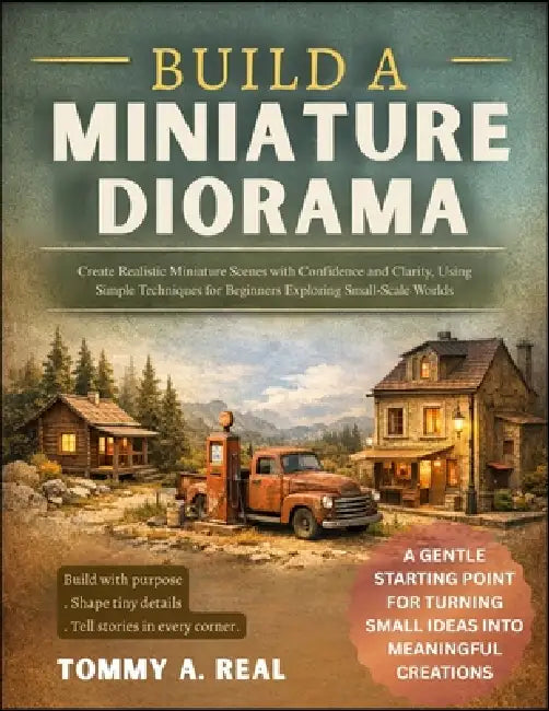 Build a Miniature Diorama: Create Realistic Miniature Scenes with Confidence and Clarity, Using Simple Techniques for Beginners Exploring Small-Scale by Tommy A. Real