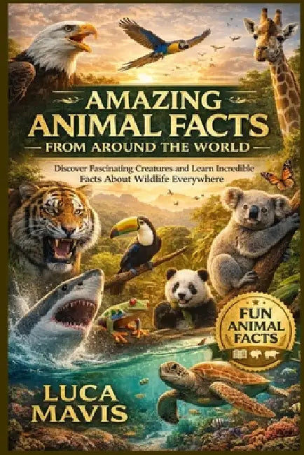 Amazing Animal Facts from Around the World: Discover Fascinating Creatures and Learn Incredible Facts About Wildlife Everywhere by Luca Mavis