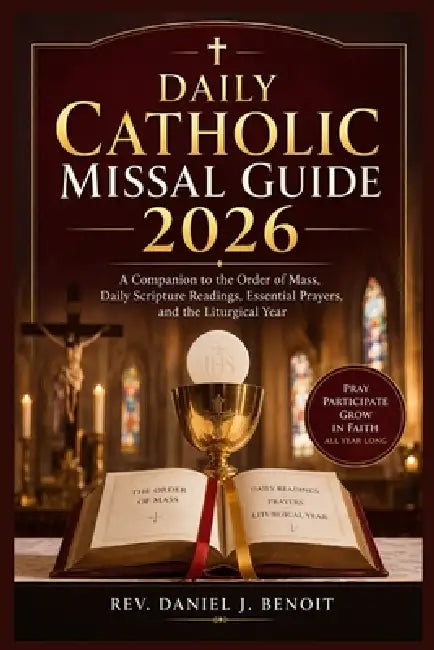 Daily Catholic Missal Guide 2026: A Companion to the Order of Mass, Daily Scripture Readings, Essential Prayers, and the Liturgical Year by Daniel J. Benoit