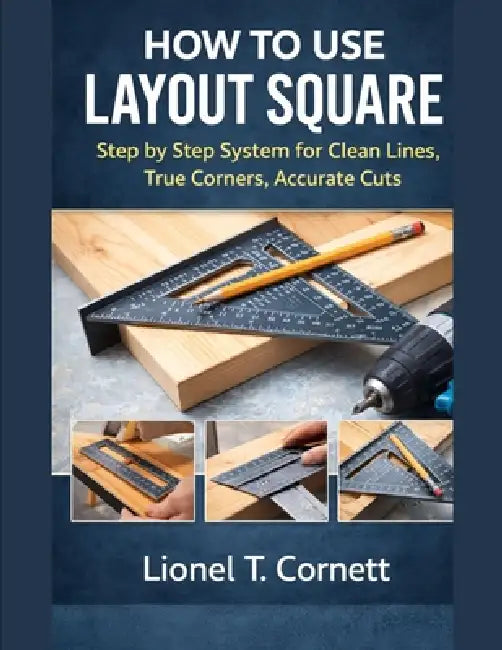 How to Use Layout Square: Step by Step System for Clean Lines, True Corners, Accurate Cuts by Lionel T. Cornett