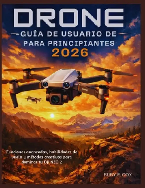 Guía de Usuario de Drones Para Principiantes 2026: Funciones avanzadas, habilidades de vuelo y métodos creativos para dominar tu DJI NEO 2 by Ruby P. Cox