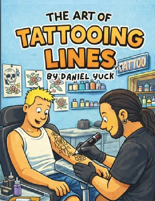 The Art Of Tattooing Lines: A Beginner's Guide to Clean, Consistent, Professional Line Work by Daniel Yuck