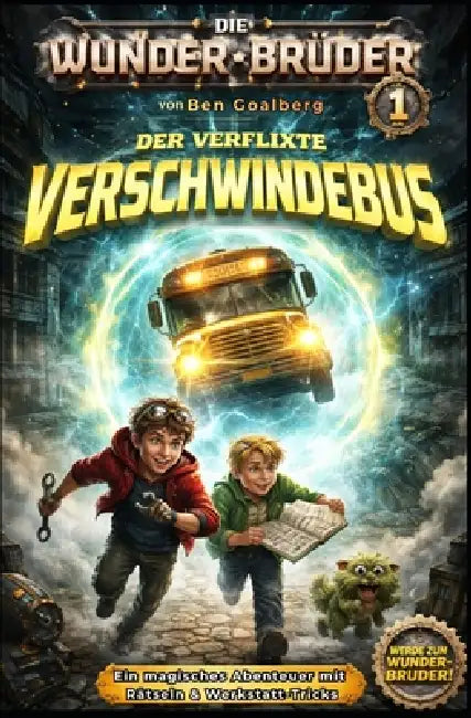 Die Wunder-Brüder (Band 1): Der verflixte Verschwindebus: Ein magisches Kinderbuch voller Abenteuer, Rätsel und Zaubertricks zum Mitmachen - Für Junge by Ben Goalberg