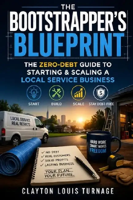 The Bootstrapper's Blueprint: The Zero-Debt Guide to Starting & Scaling a Local Service Business by Clayton Louis Turnage