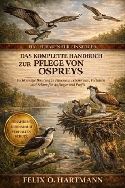 Das Komplette Handbuch Zur Pflege Von Ospreys: Fachkundige Beratung zu Fütterung, Lebensraum, Verhalten und Schutz für Anfänger und Profis by Felix O. Hartmann